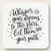 Whisper Dreams Untersetzer (Vorderseite)