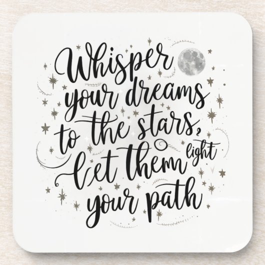 Whisper Dreams Untersetzer (Vorderseite)