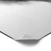 Whisper eines rauchigen Krans Abstrakt Poster (Ecke)