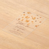 Whisper Fall Bridal Dusche Einladung (Ablage )