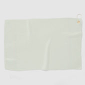 Whisper Green Solid Color Golfhandtuch (Horizontal)