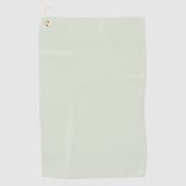 Whisper Green Solid Color Golfhandtuch (Vorderseite)