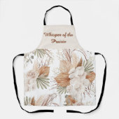 Whisper of the Prairie Boho Apron | Nature  Schürze (Vorderseite)