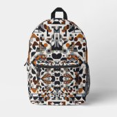 Whisper Pebble Bedruckter Rucksack (Vorderseite)