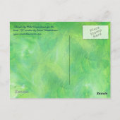 Whisper Postkarte von Mike Winterbauer (Rückseite)