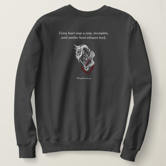 Whisper Ranch Sweatshirt (Design Rückseite)
