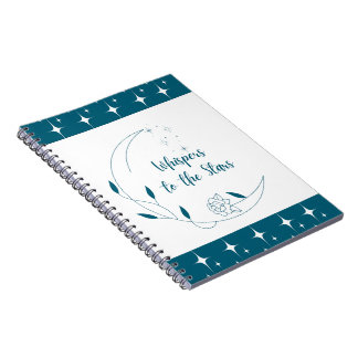 Whisper to Stars - Reflektives Notebook Notizblock