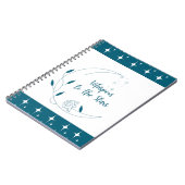 Whisper to Stars - Reflektives Notebook Notizblock (Linke Seite)