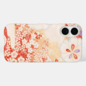 Whisper von Sakura: japanisches Textildesign Case-Mate iPhone Hülle (Rückseite (Horizontal))