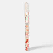 Whisper von Sakura: japanisches Textildesign Case-Mate iPhone Hülle (Rückseite / Links)