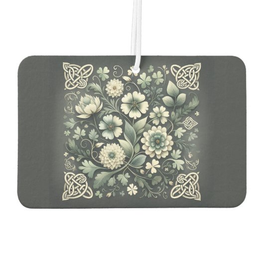 Whispered Clover Knotwork Garden Autolufterfrischer (Rückseite)