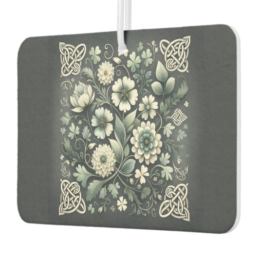 Whispered Clover Knotwork Garden Autolufterfrischer (Links)