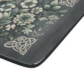 Whispered Clover Knotwork Garden Schneidebrett (Ecke)