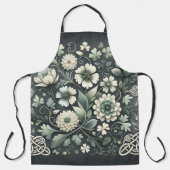 Whispered Clover Knotwork Garden Schürze (Vorderseite)
