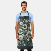 Whispered Clover Knotwork Garden Schürze (Getragen)