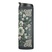 Whispered Clover Knotwork Garden Thermosbecher (Nach rechts gedreht)