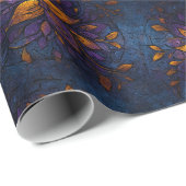 Whispered Echoes - Mythic Blue Geschenkpapier (Rolleneckpunkt)