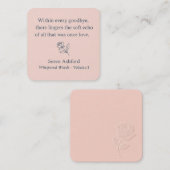 Whispered Words-Volume 1_card# 12 Mitteilungskarte (Vorne/Hinten)