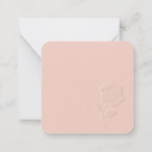 Whispered Words- Volume 1. Card# 3 Mitteilungskarte (Rückseite)