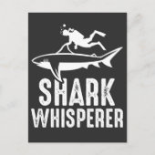 Whisperer Scuba Diver Postkarte (Vorderseite)