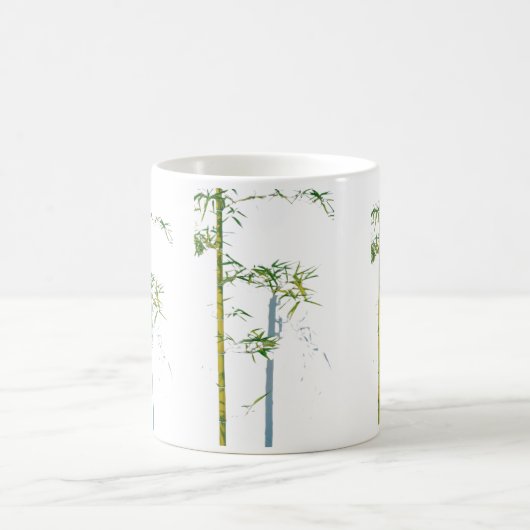 Whispering Bamboo Between Growth and Void Fragment Kaffeetasse (Mittel)