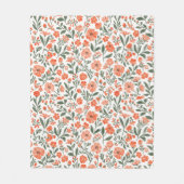 Whispering blossoms of grace fleecedecke (Vorderseite)