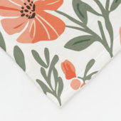 Whispering blossoms of grace fleecedecke (Ecke)