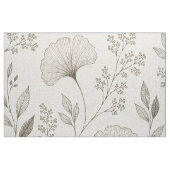 Whispering Botanicals Stoff | Olive Ginkgo Floral (Fat Quarter (45,7 x 55,9 cm))