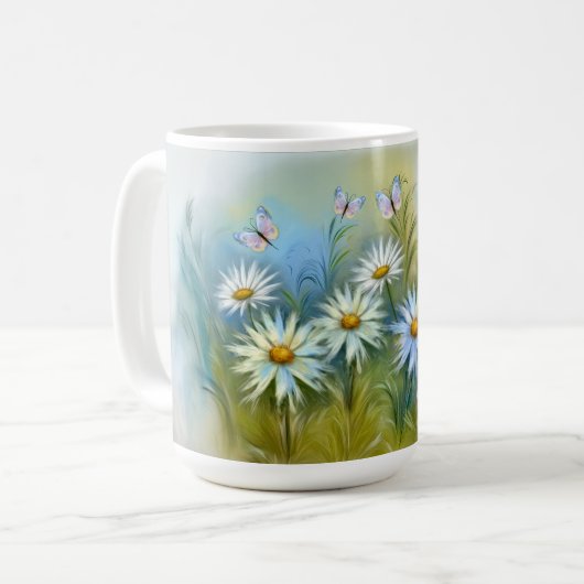 Whispering Daisies Tasse (Vorderseite Links)