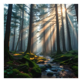 Whispering Forest Fotodruck