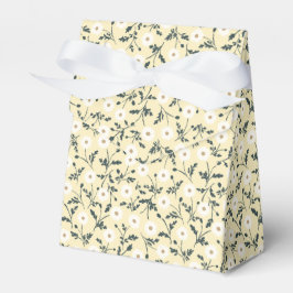 Whispering Meadow - Butter Yellow Floral Pattern Geschenkschachtel