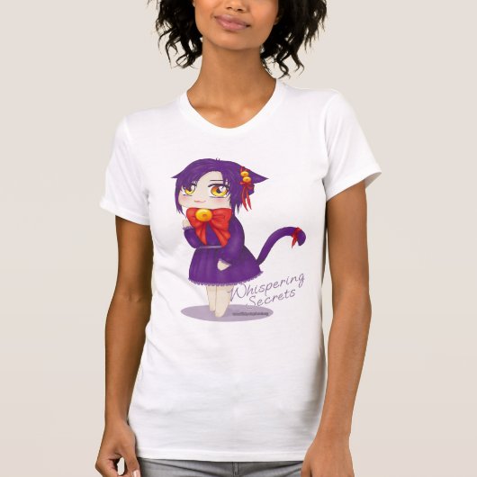 Whispering Secrets Maskottchen T-Shirt (Vorderseite)