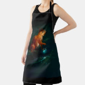 Whispering Squirrel All-Over Print Apron Schürze (InSitu)