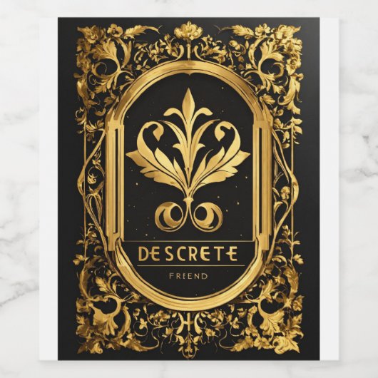 Whispering Vines Chardonnay Weinetikett (Einzelnes Label)