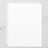 Whispering Whimsical Woman Scrapbook Paper (Rückseite)