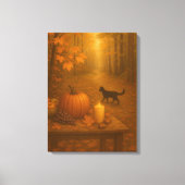 Whisperlight - Herbstwald Leinwanddruck (Vorderseite)