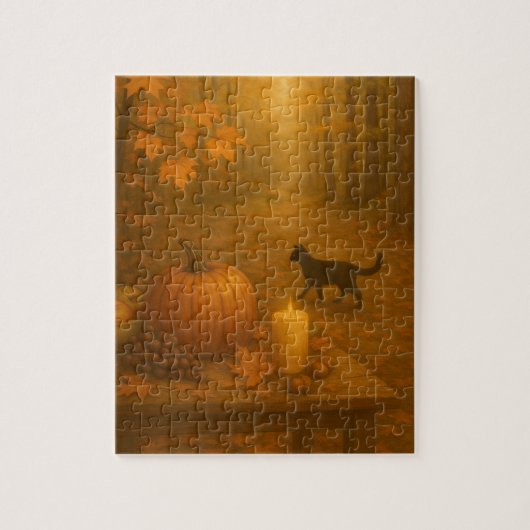Whisperlight - Herbstwald Puzzle (Vertikal)