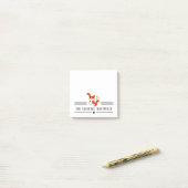 Whispern Post-it Klebezettel (Auf Schreibtisch)