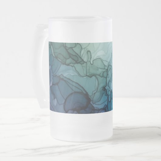 Whispers in Motion Mattglas Bierglas (Vorderseite Links)