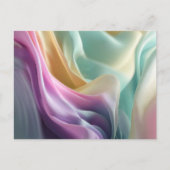 Whispers in Pastel Motion Postkarte (Vorderseite)