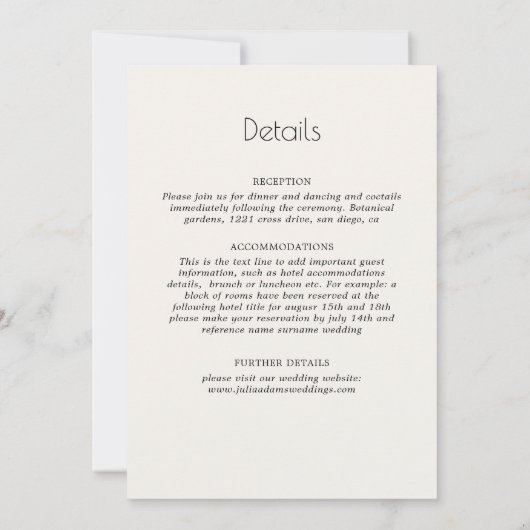 Whispers Lake Swan Lotus Blume Mandala Wedding Einladung (Rückseite)