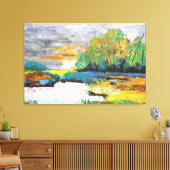 Whispers Of Autumn, Landscape Art, Leinwanddruck (Insitu (Wohnzimmer))