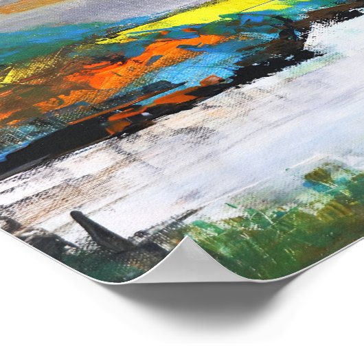 Whispers Of Autumn Poster (Ecke)