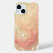 Whispers of Dawn Elegant Pastel Flow Case-Mate iPhone Hülle (Rückseite)