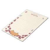 Whispers Of Fall Lined Notizblock (angewinkelt)