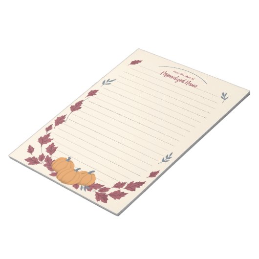 Whispers Of Fall Lined Notizblock (angewinkelt)