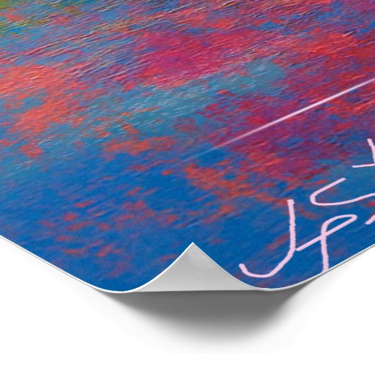 Whispers of Light Landscape Poster (Ecke)