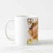 Whispers of Magic: Two Fairy Friends in a Garden Kaffeetasse (Links)