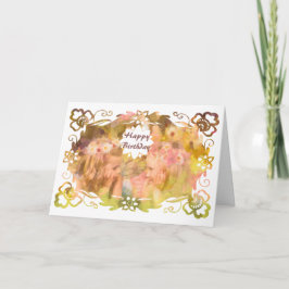 Whispers of Magic: Two Fairy Friends in a Garden Karte