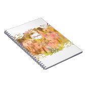 Whispers of Magic: Two Fairy Friends in a Garden Notizblock (Rechte Seite)